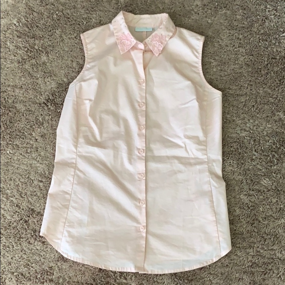 Pink Business Top